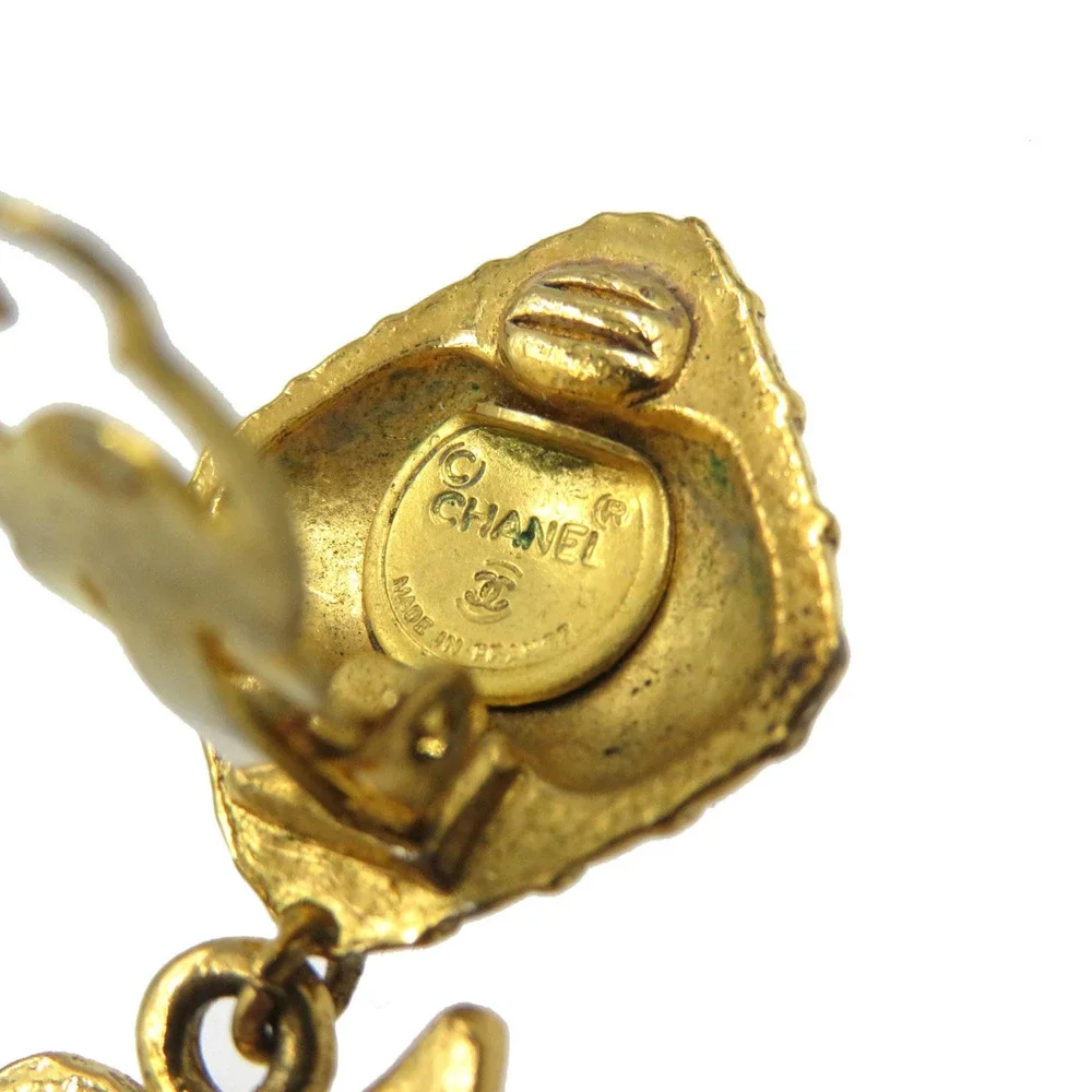 CHANEL Gold Earrings